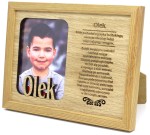 Ramka na zdjęcie z imieniem Olek