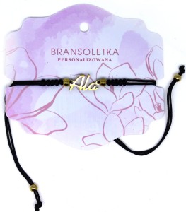 Bransoletka personalizowana z imieniem Ala
