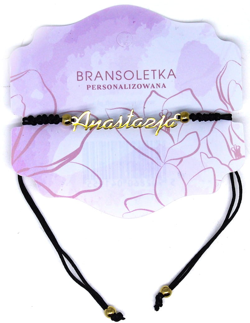 Bransoletka personalizowana z imieniem Anastazja