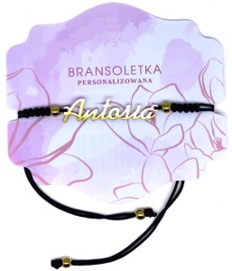 Bransoletka personalizowana z imieniem Antosia