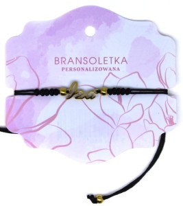 Bransoletka personalizowana z imieniem Iza