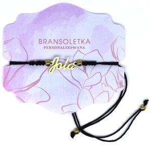 Bransoletka personalizowana z imieniem Jola