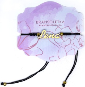 Bransoletka personalizowana z imieniem Lena