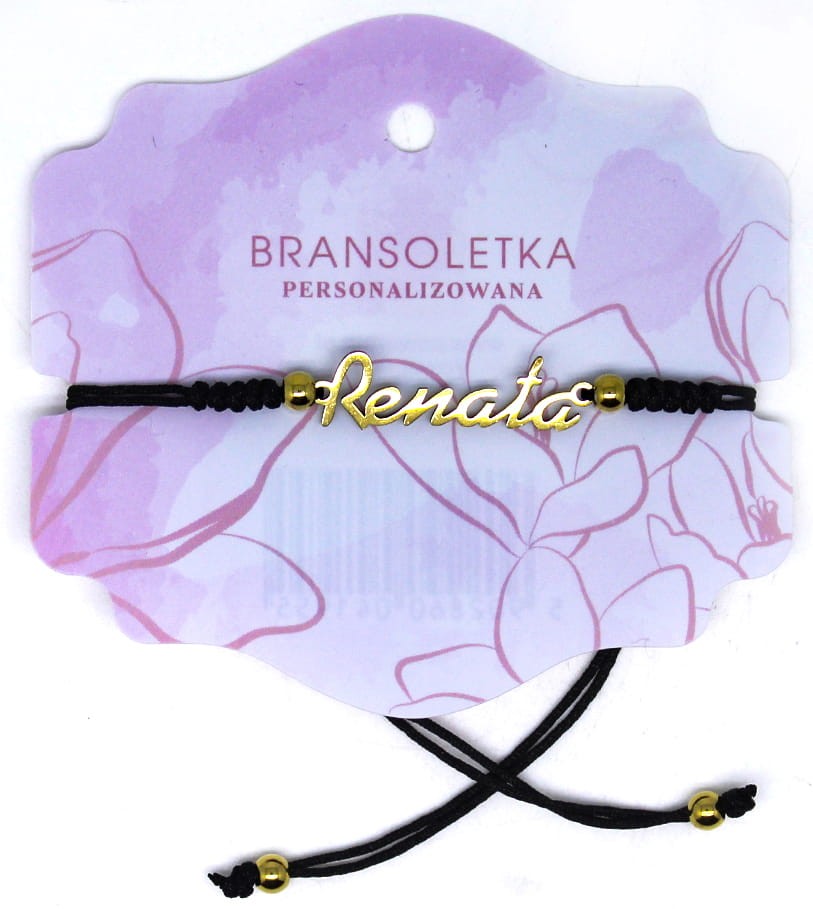 Bransoletka personalizowana z imieniem Renata