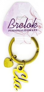 Brelok personalizowany z imieniem Ela
