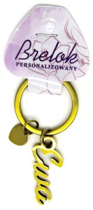 Brelok personalizowany z imieniem Ewa