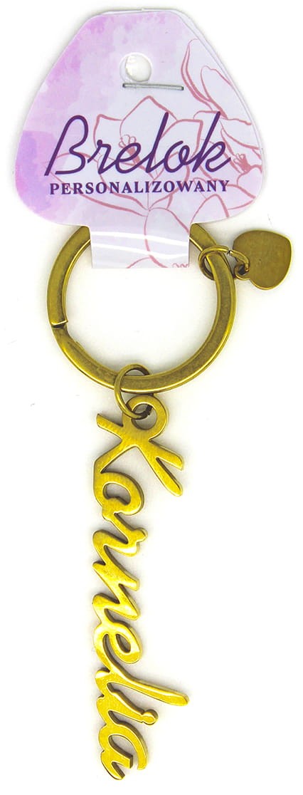 Brelok personalizowany z imieniem Kornelia