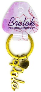 Brelok personalizowany z imieniem Pola
