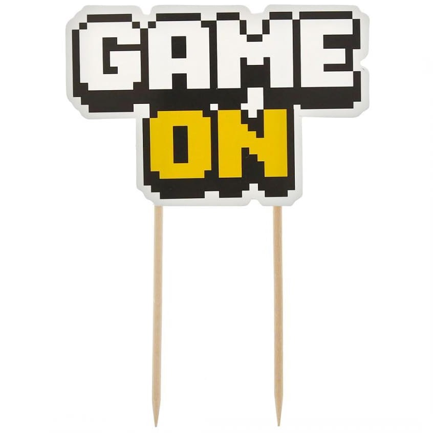 Dekoracja na tort Game On