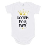Body dziecięce Kocham Moją Mamę białe