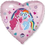 Balon foliowy 45cm - My Little Pony Uścisk