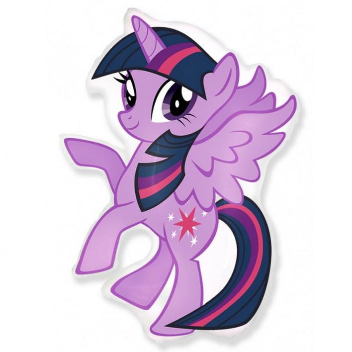 balon foliowy 60cm kucyki twilight