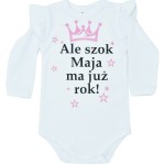 Body z falbanką Ale Szok + imie dziecka