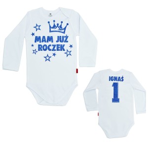 Body Mam już z imieniem brokat