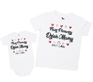 Zestaw mama i córka - Nasz pierwszy Dzień Mamy