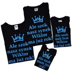 Zestaw rodzinny 2+2  Ale szok ma już rok! + imię