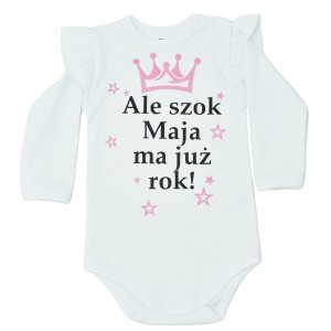 Body Ale szok ma już rok z imieniem dziecka
