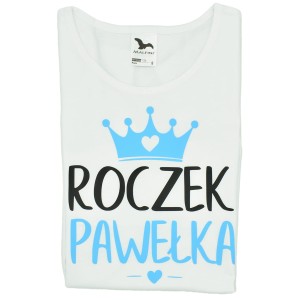 Koszulka damska na Roczek z imieniem dziecka