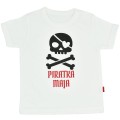 Koszulka PIRATKA z dowolnym imieniem dzieckav