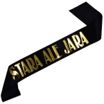 Szarfa ze złotym nadrukiem Stara ale jara