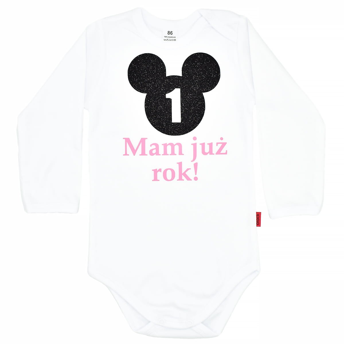 body dzieciece mam juz rok 1 myszka