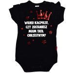 Body dziecięce Wujku Czy zostaniesz moim tatą chrzestnym?