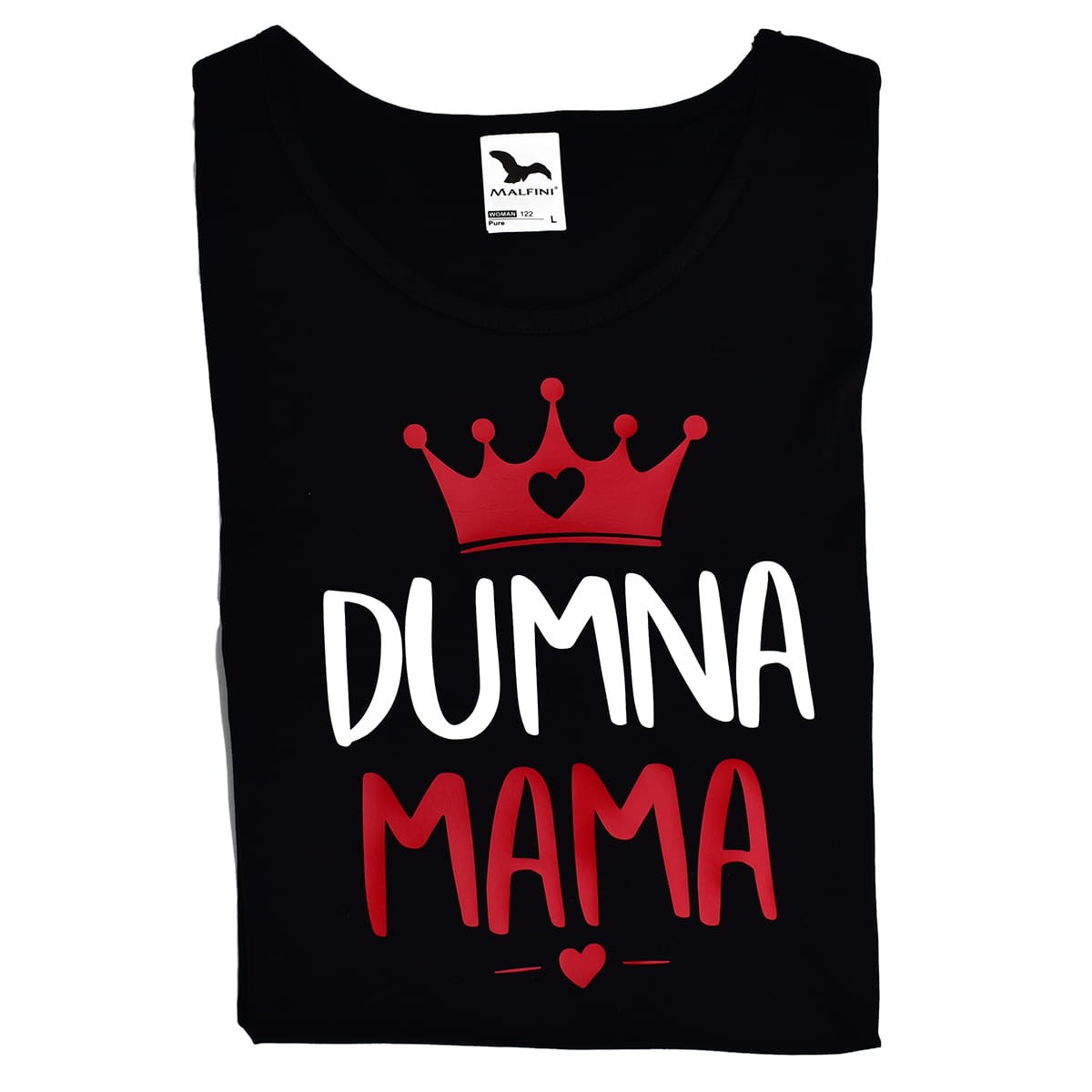 koszulka damska dumna mama czerwona