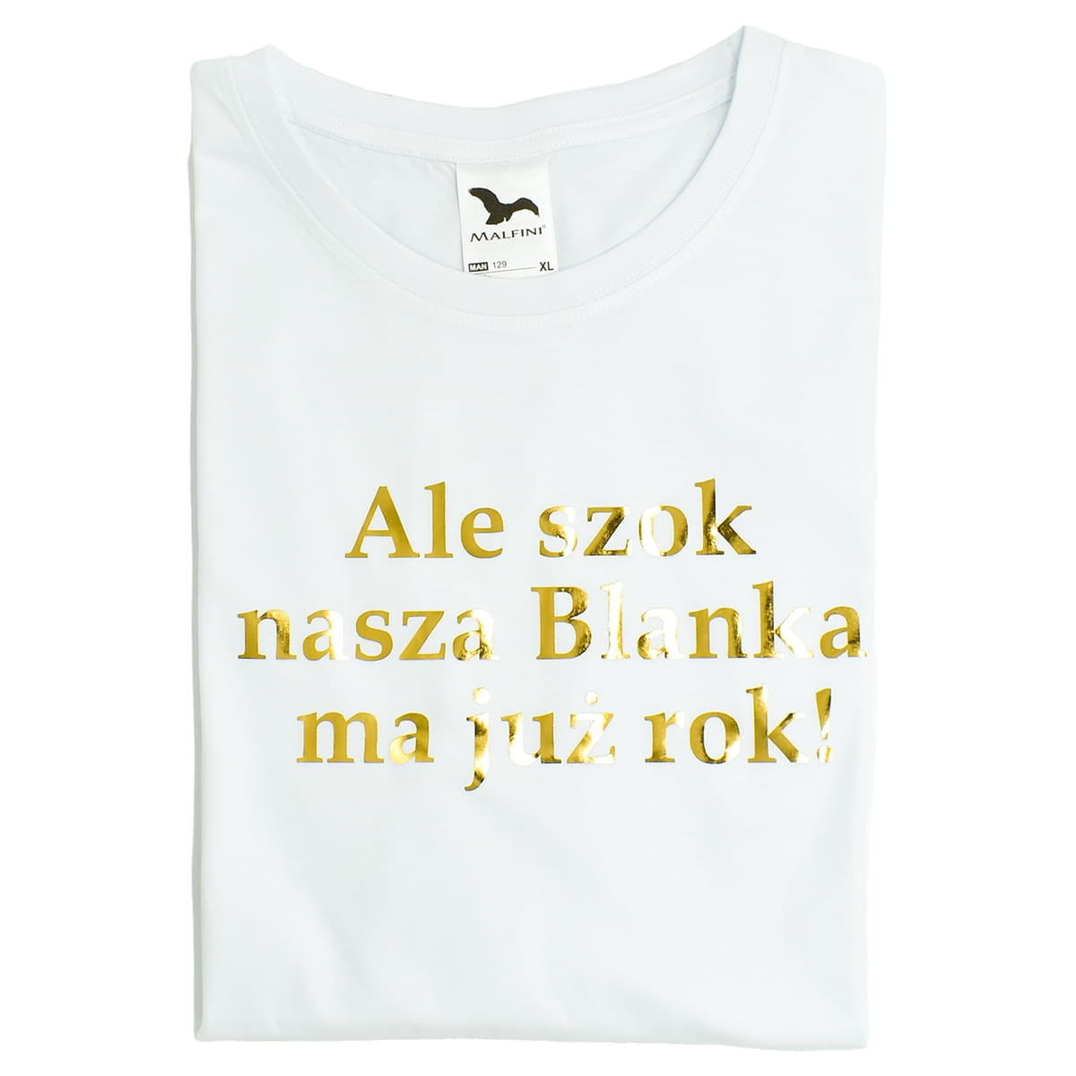 koszulka meska ale szok nasza imie ma juz rok