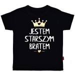 Koszulka Jestem starszym bratem z koroną