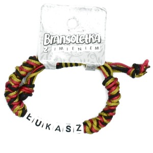 Bransoletka z imieniem Łukasz