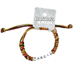 Bransoletka z imieniem Marcin