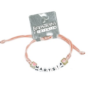 Bransoletka z imieniem Marysia
