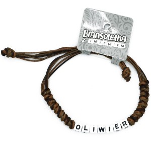 Bransoletka z imieniem Oliwier