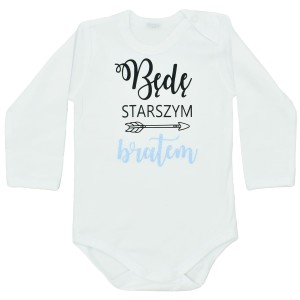 Body dziecięce Będę starszym bratem