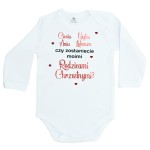 Body niemowlęce Czy zostaniecie moimi rodzicami chrzestnymi?