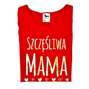 Koszulka damska Szczęśliwa Mama