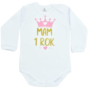Body dziecięce Mam 1 rok!
