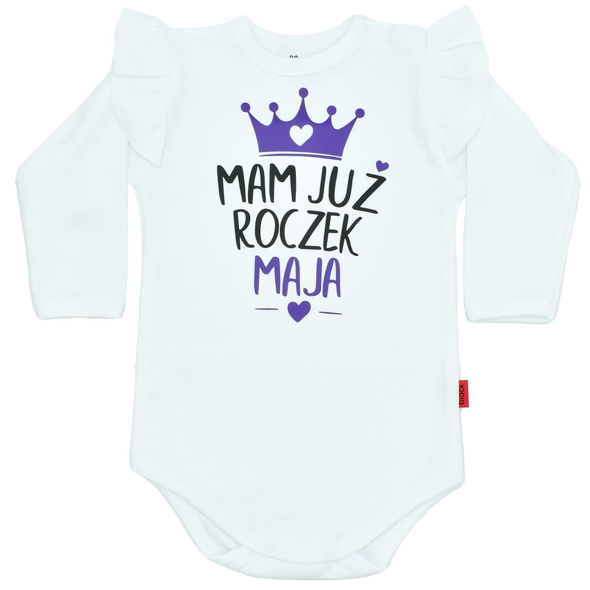 body mam juz roczek z imieniem fiolet
