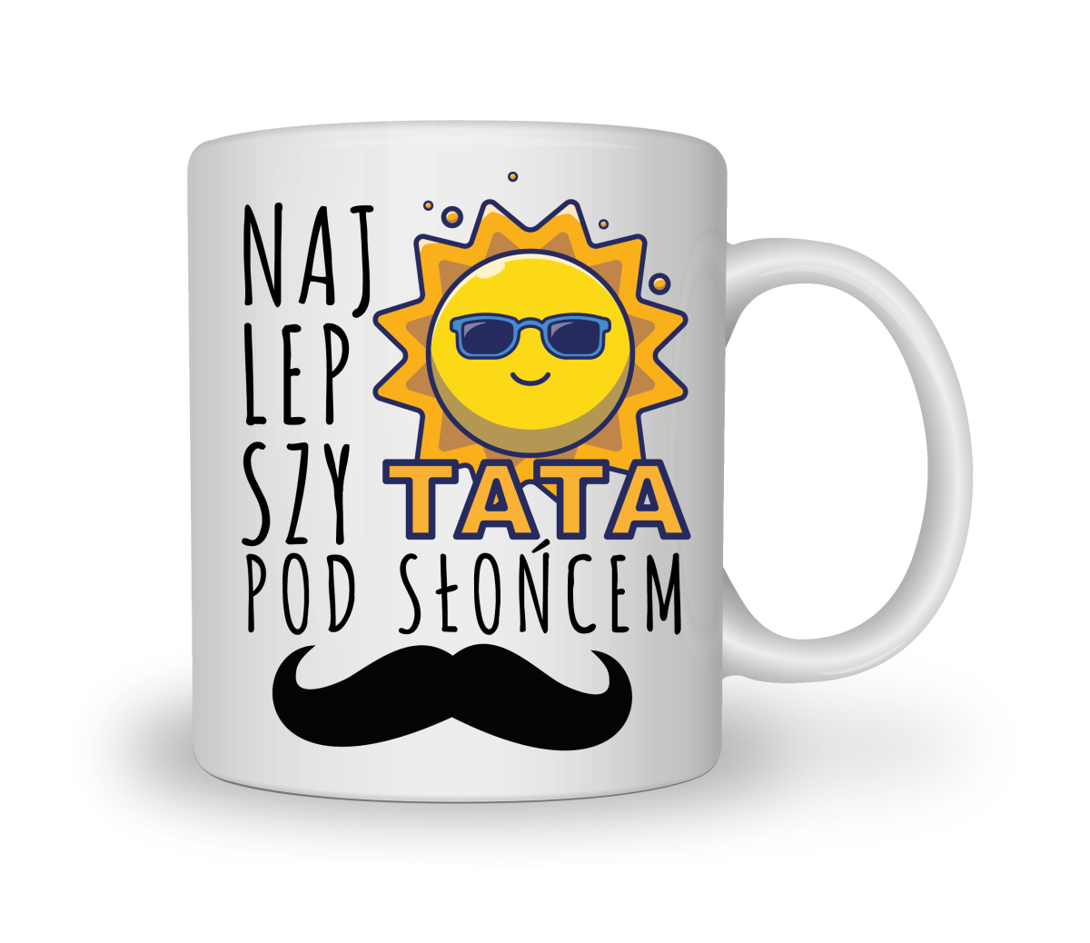 kubek najlepszy tata pod sloncem