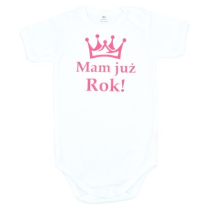 Body dziecięce Mam już Rok!