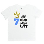 Koszulka dziecięca Ale czad mam 7 lat