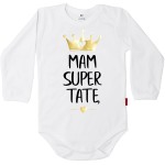 Body dziecięce Mam super Tatę z koroną