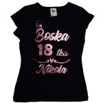 Koszulka Boska 18tka z dowolnym imieniem