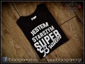czarna koszulka jestem starszym super bratem