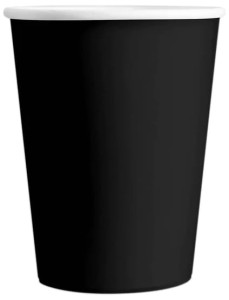 Kubeczki czarne 220ml 6szt