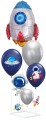 Balony Kosmos 6szt. zestaw ze stojakiem DIY