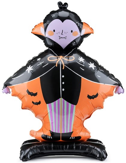 Stojący balon foliowy Dracula, 64x81 cm, mix