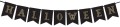 Baner Halloween, czarny, 20x175cm
