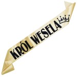 Złota szarfa Król Wesela