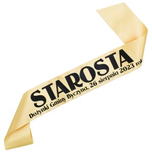 Złota Szarfa Starosta